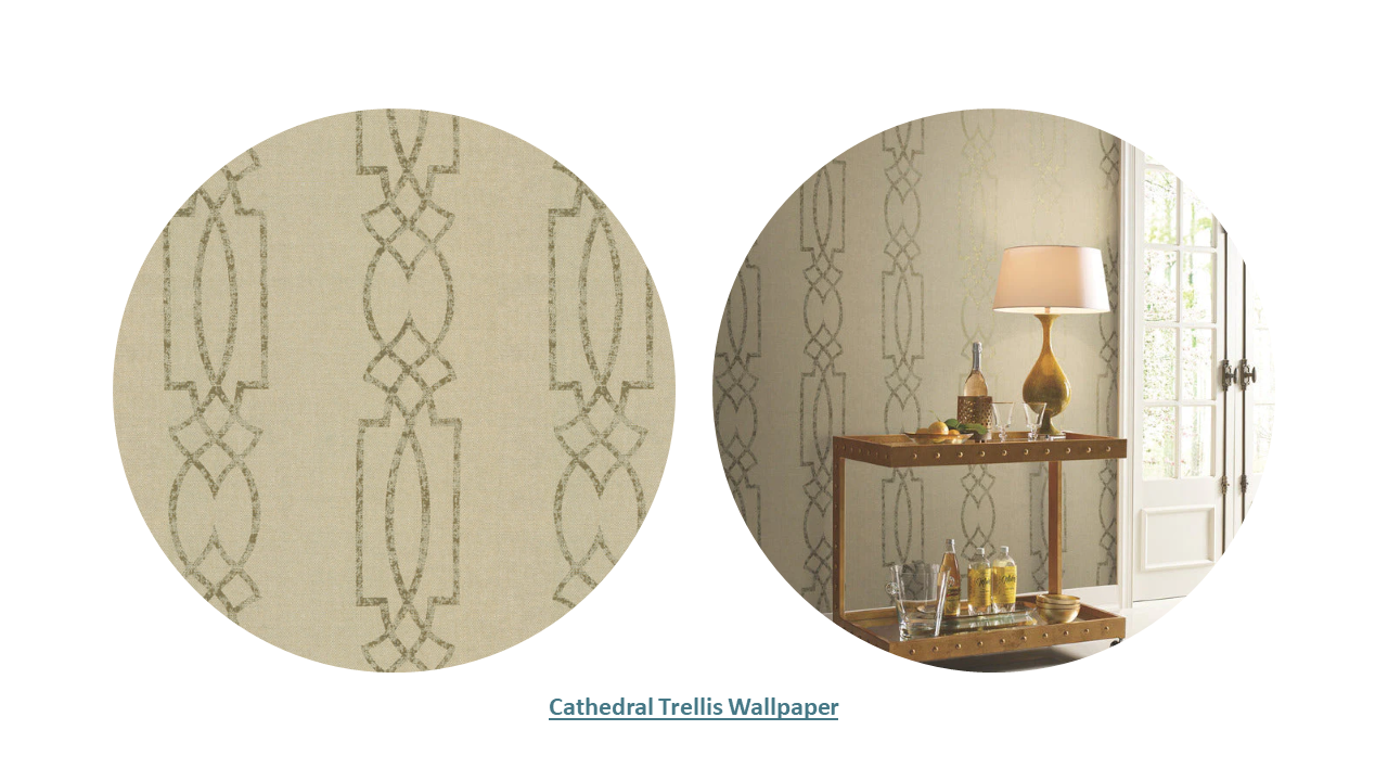 Grasscloth Wallpaper in the Woodlands